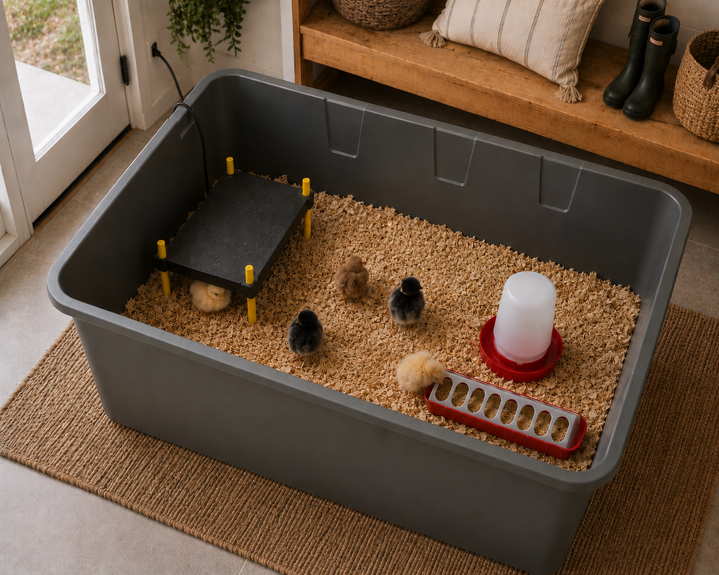 Easy Baby Chick Setup for Beginners